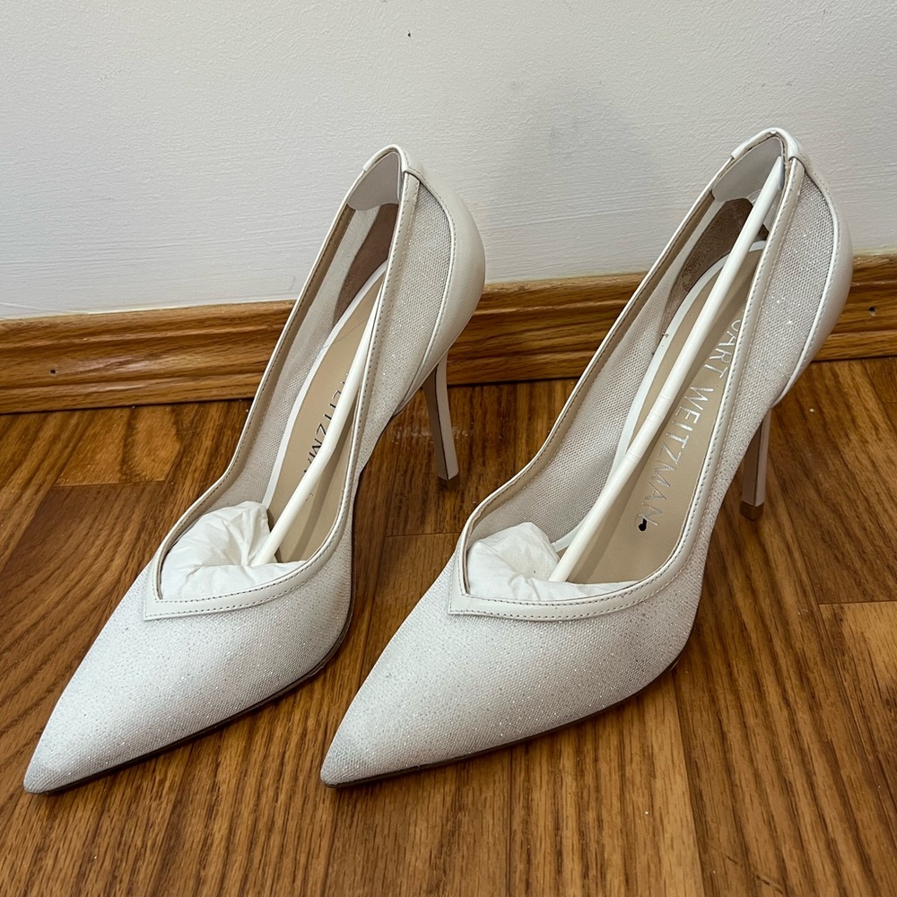 NWT Stuart Weitzman Eva 100 mm pumps, sz 8.5 - Picture 4 of 7
